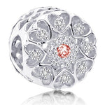 Load image into Gallery viewer, Big Ball Stars Crystal Flowers DIY Bead Fits Original Pandora
