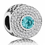 Load image into Gallery viewer, Big Ball Stars Crystal Flowers DIY Bead Fits Original Pandora
