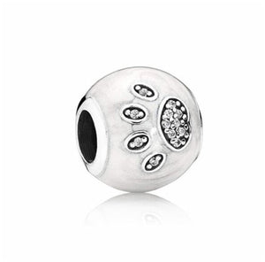 Big Ball Stars Crystal Flowers DIY Bead Fits Original Pandora