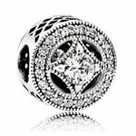 Load image into Gallery viewer, Big Ball Stars Crystal Flowers DIY Bead Fits Original Pandora
