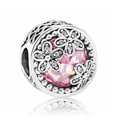 Big Ball Stars Crystal Flowers DIY Bead Fits Original Pandora