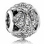 Load image into Gallery viewer, Big Ball Stars Crystal Flowers DIY Bead Fits Original Pandora
