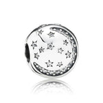 Load image into Gallery viewer, Big Ball Stars Crystal Flowers DIY Bead Fits Original Pandora
