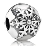 Load image into Gallery viewer, Big Ball Stars Crystal Flowers DIY Bead Fits Original Pandora
