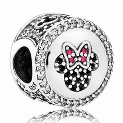 Big Ball Stars Crystal Flowers DIY Bead Fits Original Pandora