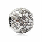 Load image into Gallery viewer, Big Ball Stars Crystal Flowers DIY Bead Fits Original Pandora
