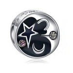 Load image into Gallery viewer, Big Ball Stars Crystal Flowers DIY Bead Fits Original Pandora
