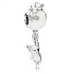 Load image into Gallery viewer, Big Ball Stars Crystal Flowers DIY Bead Fits Original Pandora
