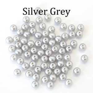 Hole ABS Imitation Pearl Beads