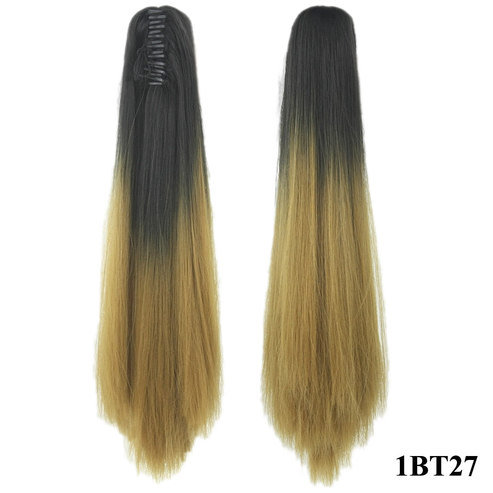 Hair Extensions Straight Long Clip