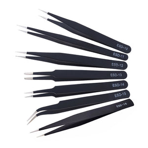 Anti-static ESD Stainless Steel Tweezers