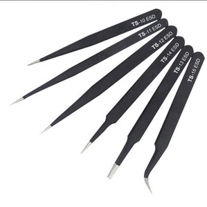 Anti-static ESD Stainless Steel Tweezers