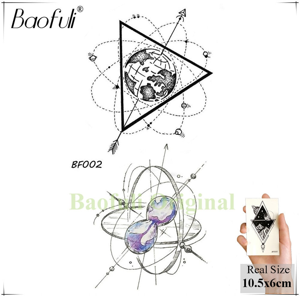 Baofuli: Waterproof Temporary Tattoo Sticker