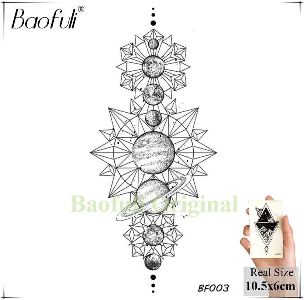 Baofuli: Waterproof Temporary Tattoo Sticker