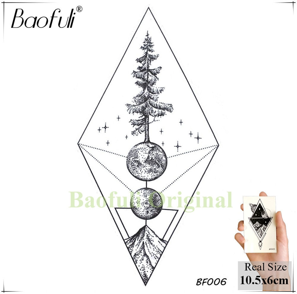 Baofuli: Waterproof Temporary Tattoo Sticker