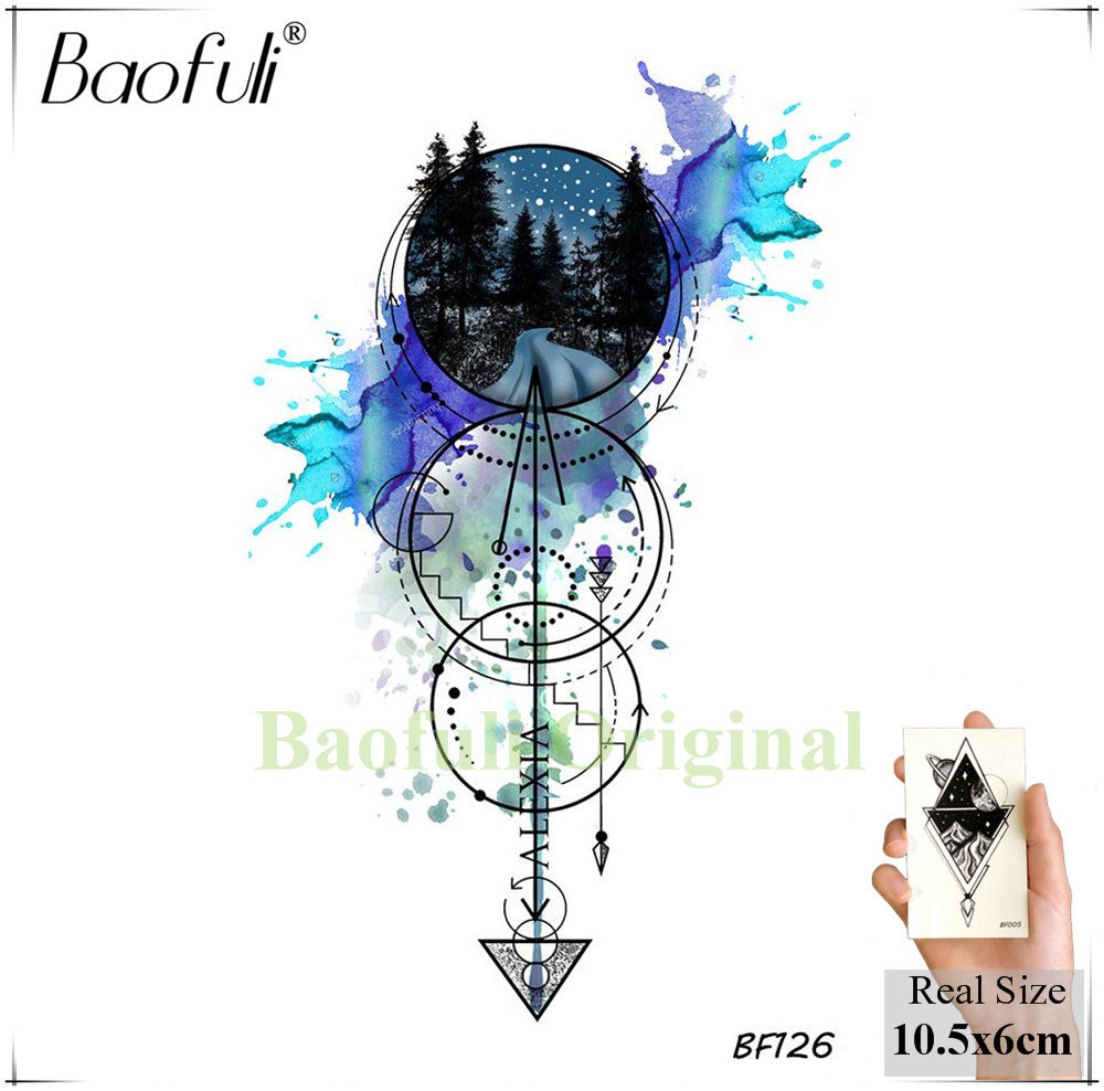 Baofuli: Waterproof Temporary Tattoo Sticker