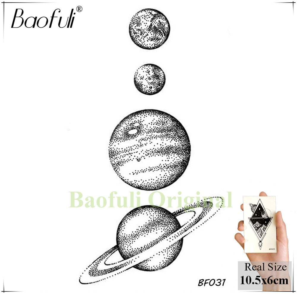 Baofuli: Waterproof Temporary Tattoo Sticker