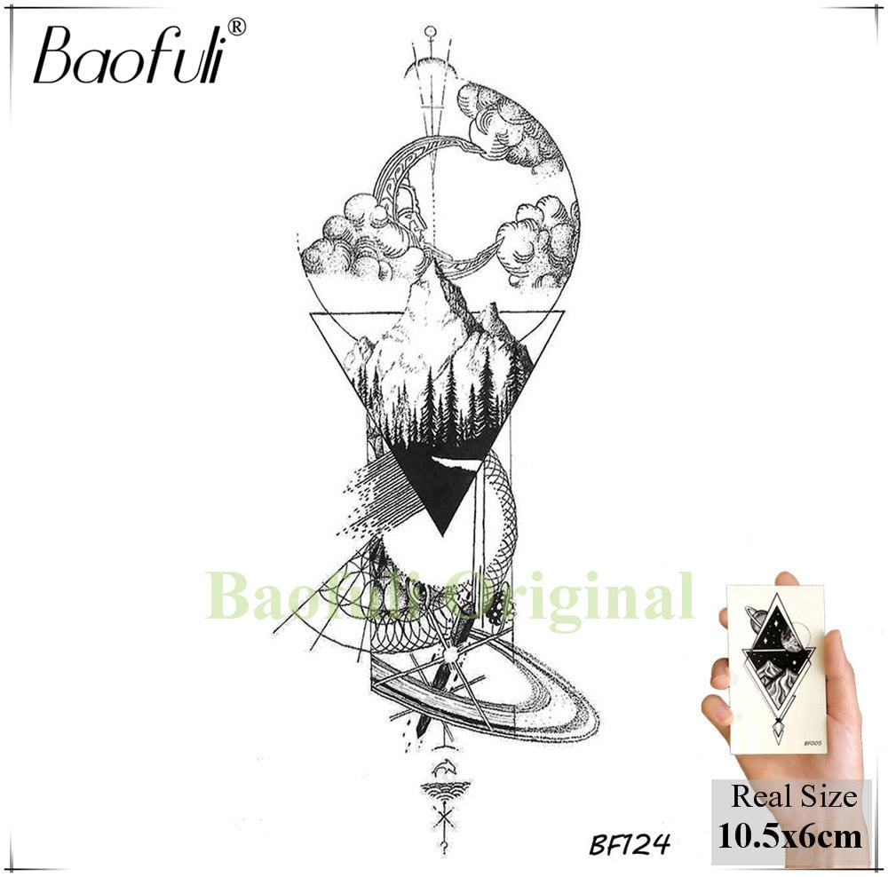 Baofuli: Waterproof Temporary Tattoo Sticker