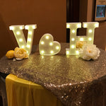 Load image into Gallery viewer, Luminous LED Night Letter, All Alphabet
