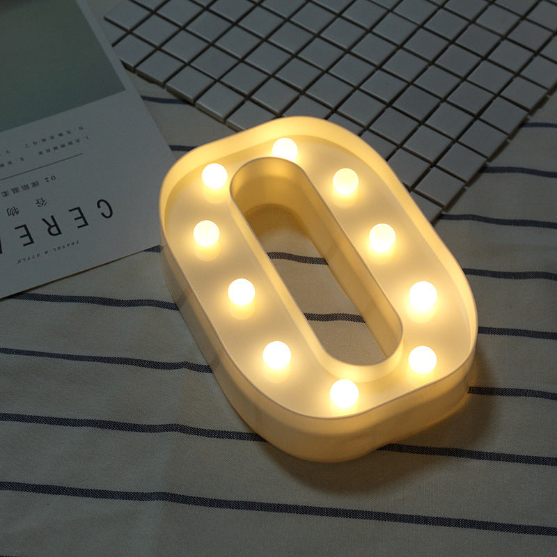 Luminous LED Night Letter, All Alphabet