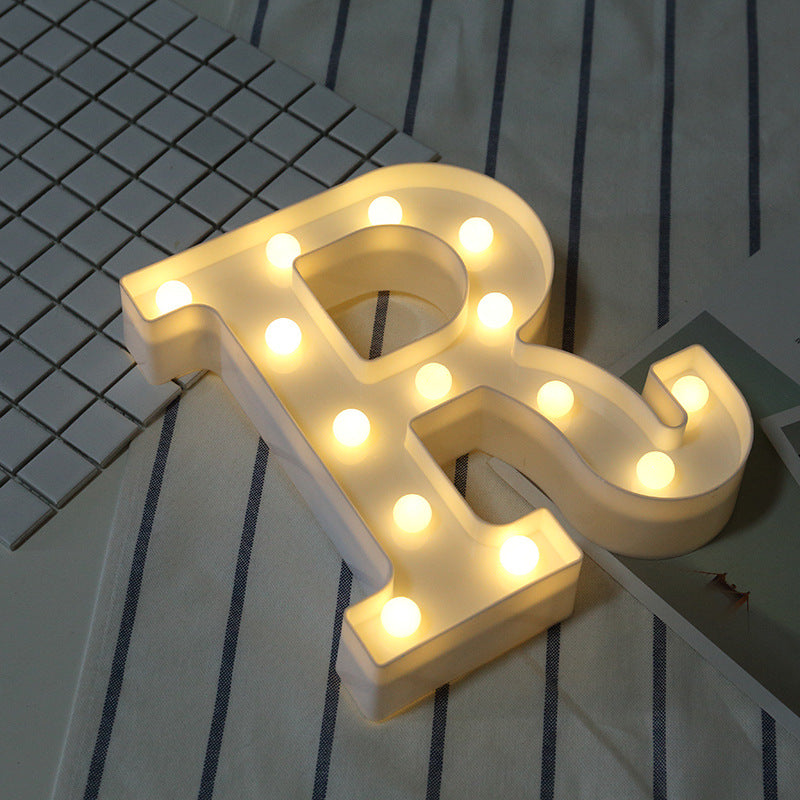 Luminous LED Night Letter, All Alphabet