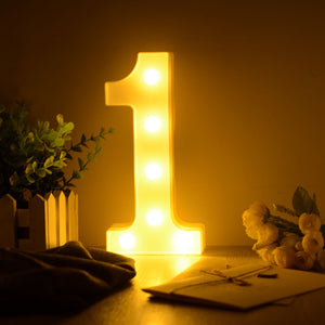 Luminous LED Night Letter, All Alphabet