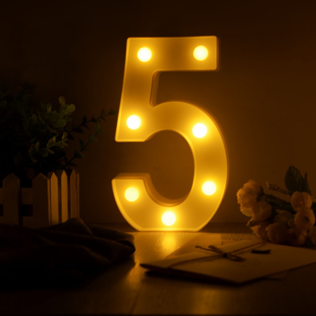 Luminous LED Night Letter, All Alphabet