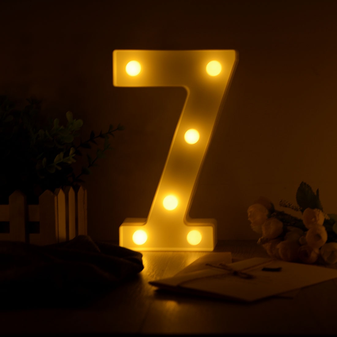 Luminous LED Night Letter, All Alphabet