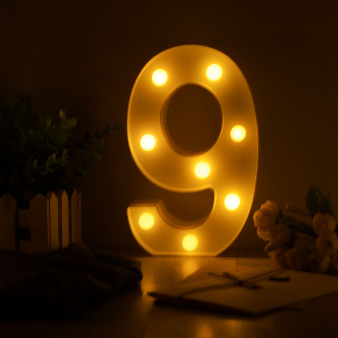 Luminous LED Night Letter, All Alphabet