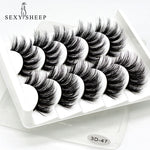 Load image into Gallery viewer, 3D Mink Hair False Eyelashes Natural / Thick Long, 5 pairs
