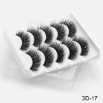 Load image into Gallery viewer, 3D Mink Hair False Eyelashes Natural / Thick Long, 5 pairs
