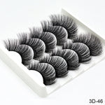 Load image into Gallery viewer, 3D Mink Hair False Eyelashes Natural / Thick Long, 5 pairs
