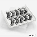 Load image into Gallery viewer, 3D Mink Hair False Eyelashes Natural / Thick Long, 5 pairs
