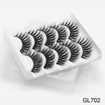 Load image into Gallery viewer, 3D Mink Hair False Eyelashes Natural / Thick Long, 5 pairs
