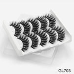 Load image into Gallery viewer, 3D Mink Hair False Eyelashes Natural / Thick Long, 5 pairs
