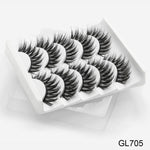 Load image into Gallery viewer, 3D Mink Hair False Eyelashes Natural / Thick Long, 5 pairs
