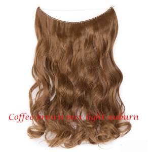 Invisible Wire Halo Hair Extension, No Clip