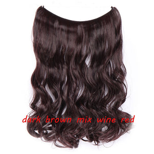 Invisible Wire Halo Hair Extension, No Clip