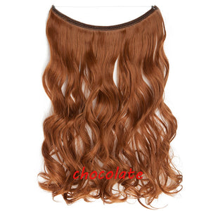 Invisible Wire Halo Hair Extension, No Clip