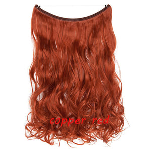 Invisible Wire Halo Hair Extension, No Clip