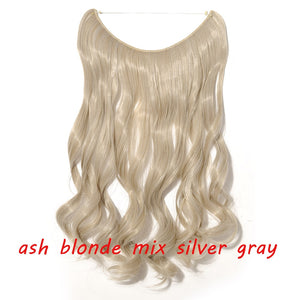 Invisible Wire Halo Hair Extension, No Clip