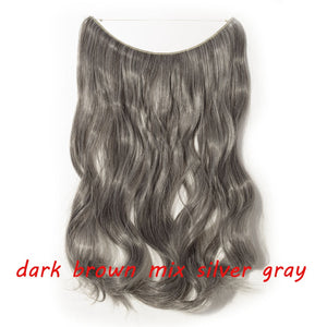 Invisible Wire Halo Hair Extension, No Clip