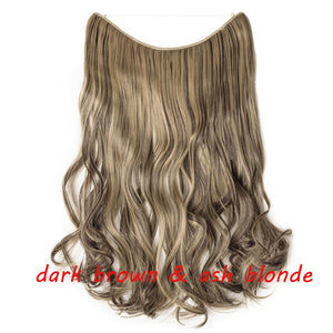 Invisible Wire Halo Hair Extension, No Clip