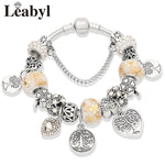 Load image into Gallery viewer, Tibetan Silver Tree of Life Bead Bracelet
