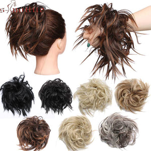 Scrunchy Hair Bun Synthetic Hair Extension