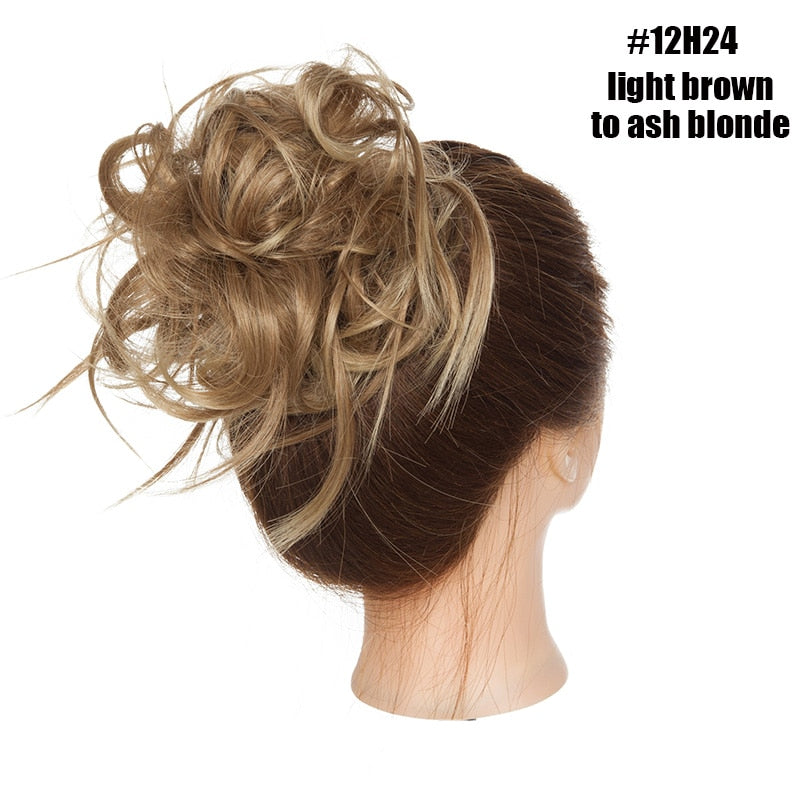 Scrunchy Hair Bun Synthetic Hair Extension