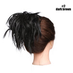 Load image into Gallery viewer, Scrunchy Hair Bun Synthetic Hair Extension
