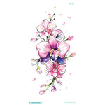 Load image into Gallery viewer, Temporary Tattoo Colorful Flowers
