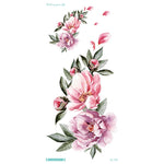 Load image into Gallery viewer, Temporary Tattoo Colorful Flowers
