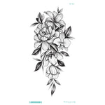 Load image into Gallery viewer, Temporary Tattoo Colorful Flowers
